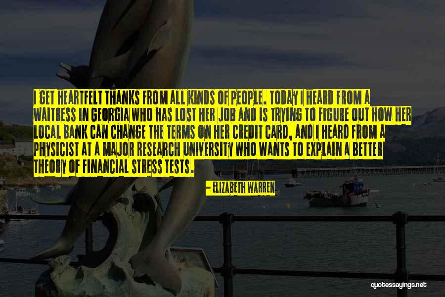 Change Of Job Quotes By Elizabeth Warren Change Of Job Quotes By Elizabeth Warren