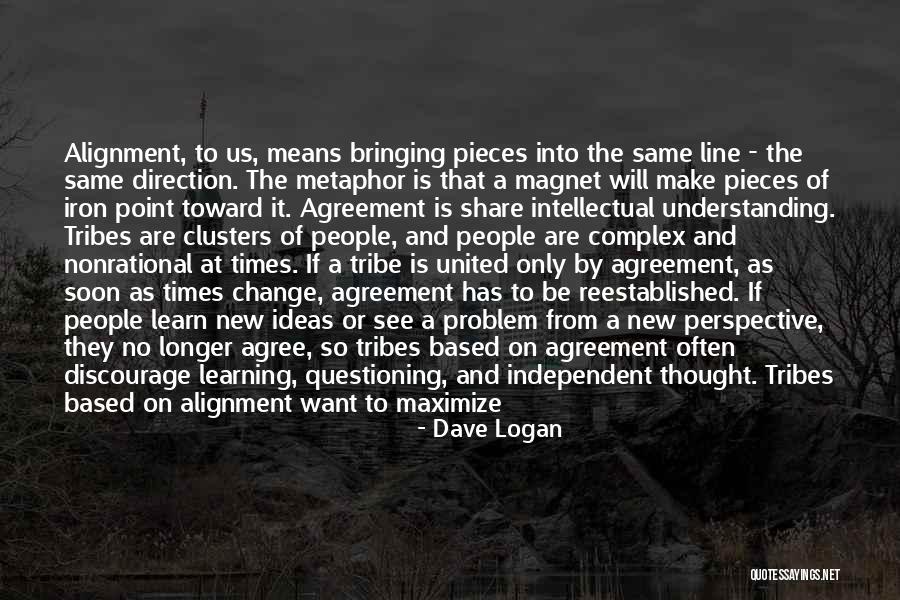 Change Of Perspective Quotes By Dave Logan