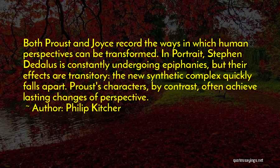 Change Of Perspective Quotes By Philip Kitcher