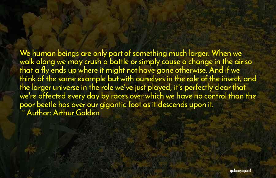 Change Ourselves Quotes By Arthur Golden