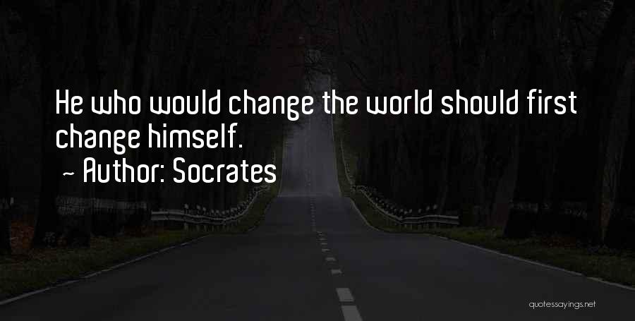 Change Socrates Quotes By Socrates