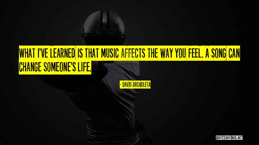 Change Someone's Life Quotes By David Archuleta Change Someone's Life Quotes By David Archuleta