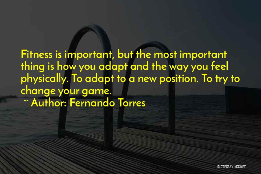 Change The Game Quotes By Fernando Torres