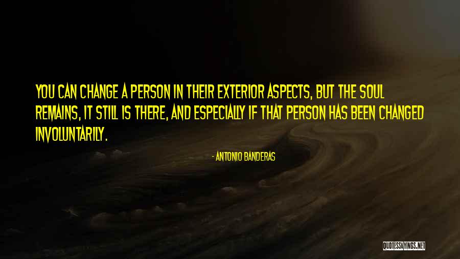 Change The Person Quotes By Antonio Banderas