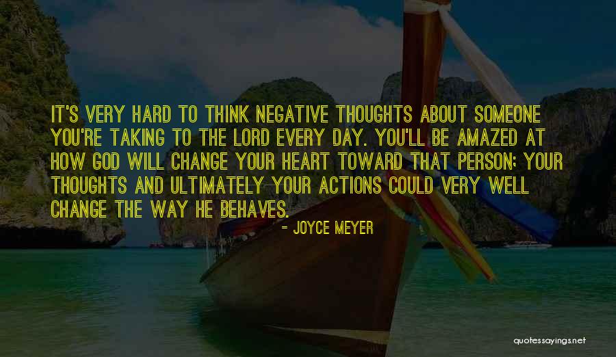 Change The Person Quotes By Joyce Meyer