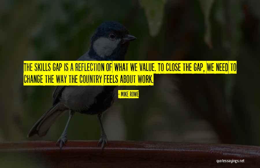 Change The Reflection Quotes By Mike Rowe Change The Reflection Quotes By Mike Rowe