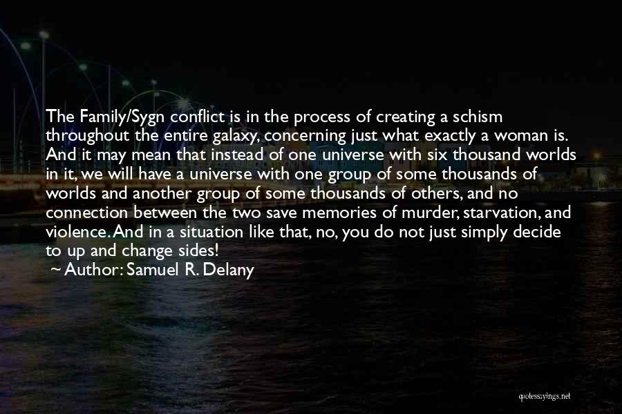 Change The Situation Quotes By Samuel R. Delany