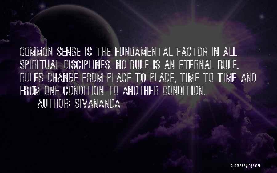 Change The Time Quotes By Sivananda