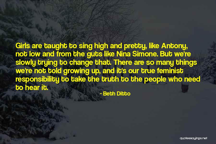 Change Things Up Quotes By Beth Ditto Change Things Up Quotes By Beth Ditto