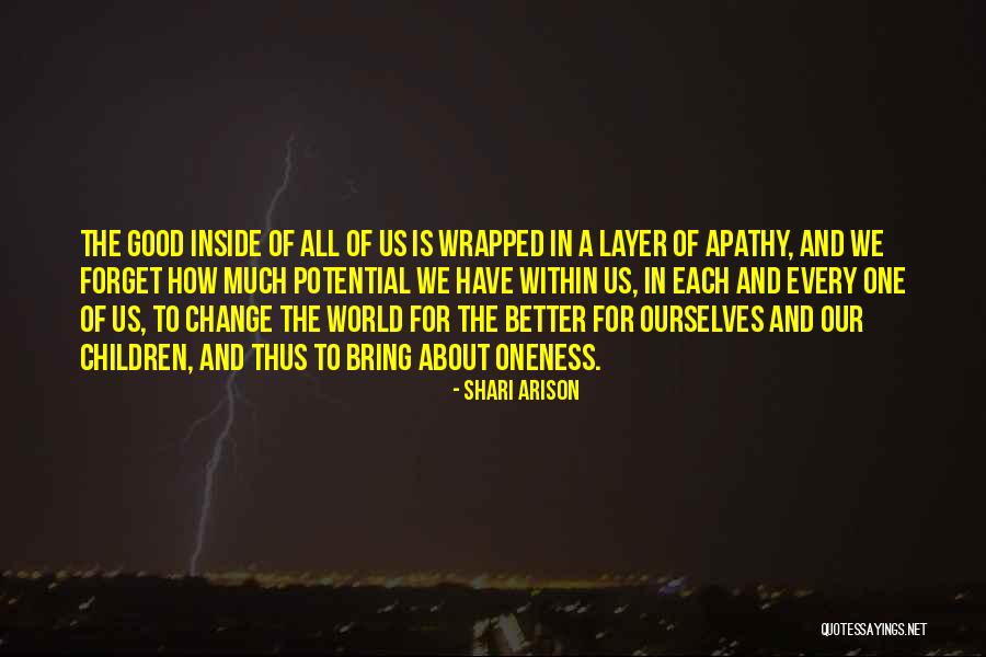 Change To Good Quotes By Shari Arison Change To Good Quotes By Shari Arison