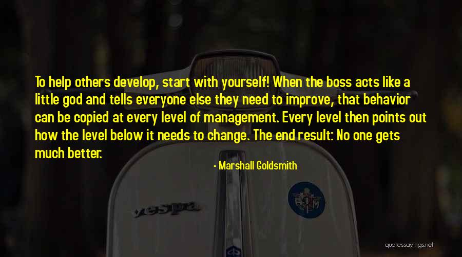 Change To Improve Quotes By Marshall Goldsmith