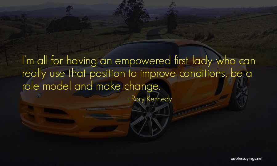 Change To Improve Quotes By Rory Kennedy