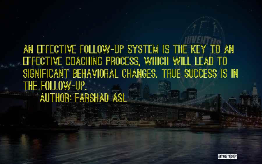 Change To Success Quotes By Farshad Asl