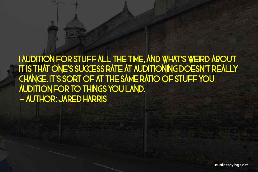 Change To Success Quotes By Jared Harris