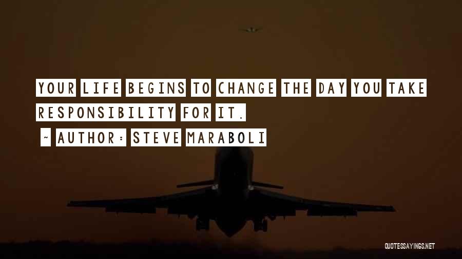 Change To Success Quotes By Steve Maraboli