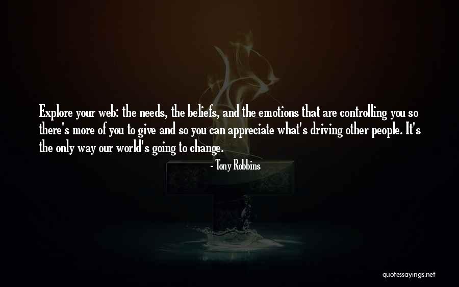 Change Tony Robbins Quotes By Tony Robbins Change Tony Robbins Quotes By Tony Robbins