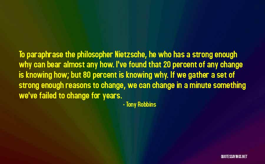 Change Tony Robbins Quotes By Tony Robbins Change Tony Robbins Quotes By Tony Robbins