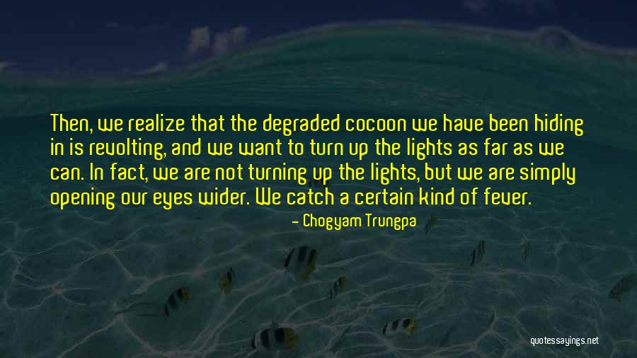 Change Up Quotes By Chogyam Trungpa