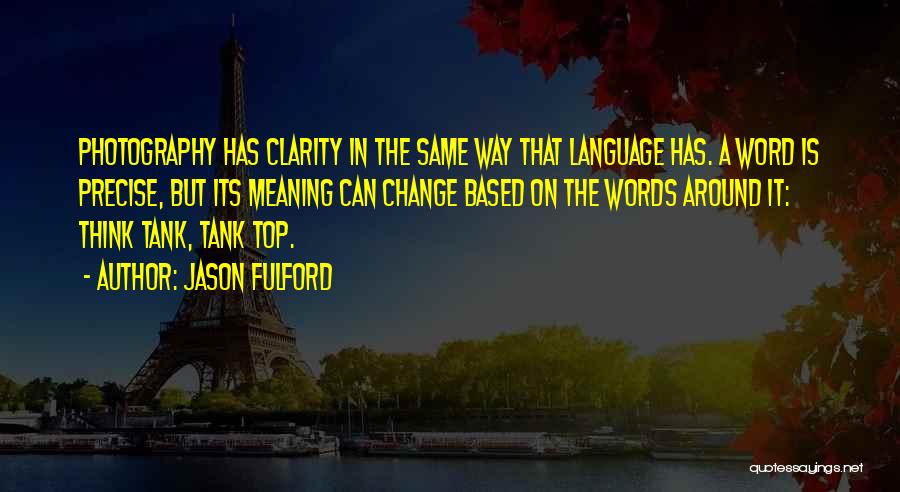 Change Word In Quotes By Jason Fulford