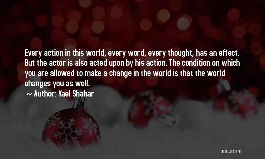 Change Word In Quotes By Yael Shahar