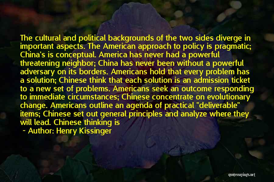 Change Your Approach Quotes By Henry Kissinger