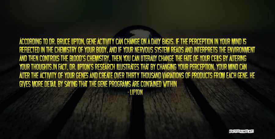 Change Your Mind Change Your Body Quotes By LIPTON Change Your Mind Change Your Body Quotes By LIPTON