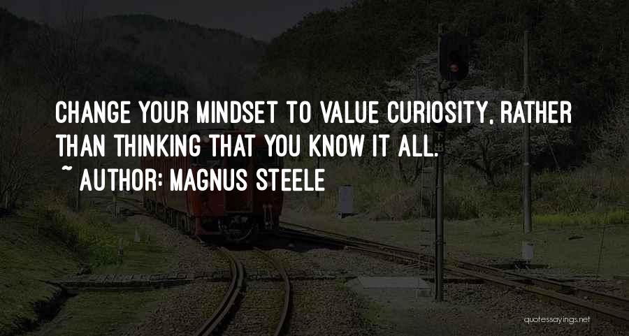 Change Your Mindset Quotes By Magnus Steele