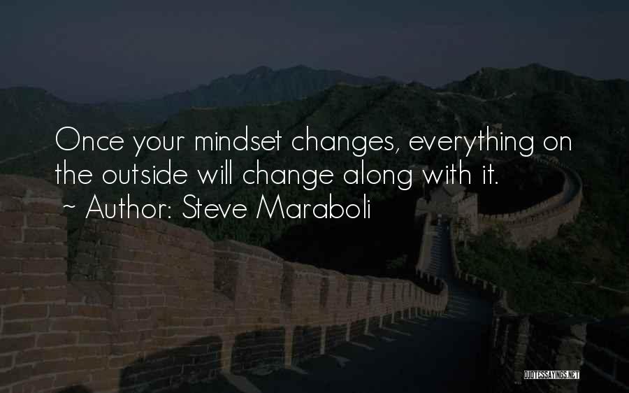 Change Your Mindset Quotes By Steve Maraboli