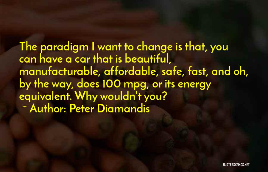 Change Your Paradigm Quotes By Peter Diamandis