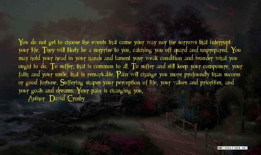 Change Your Priorities Quotes By David Crosby