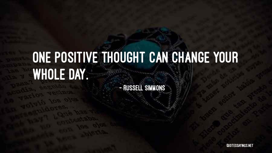 Change Your Thoughts Quotes By Russell Simmons