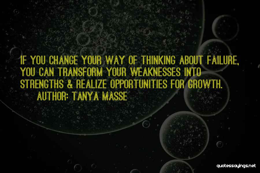 Change Your Way Of Thinking Quotes By Tanya Masse