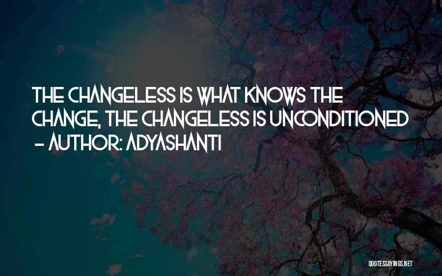 Changeless Quotes By Adyashanti