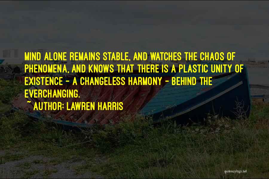Changeless Quotes By Lawren Harris