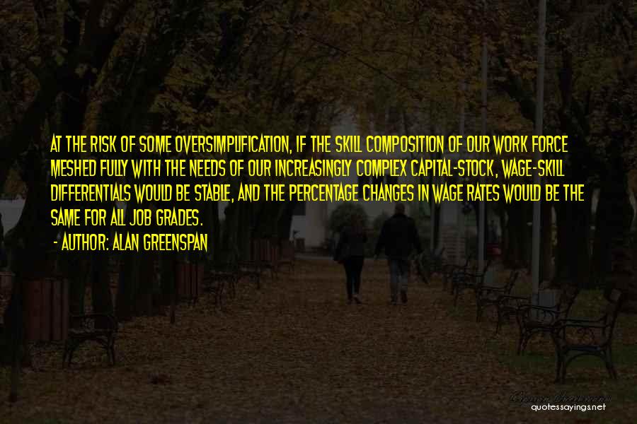 Changes At Work Quotes By Alan Greenspan