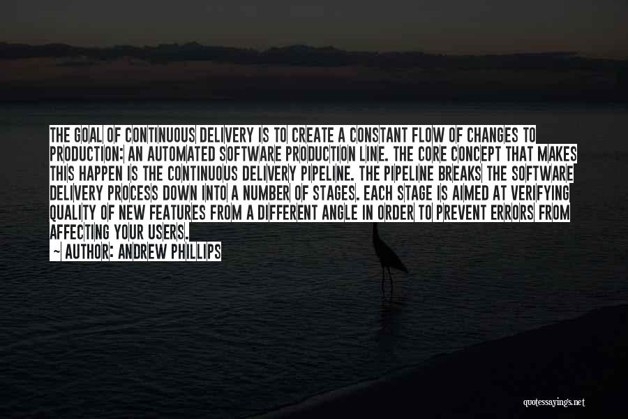 Changes Happen Quotes By Andrew Phillips