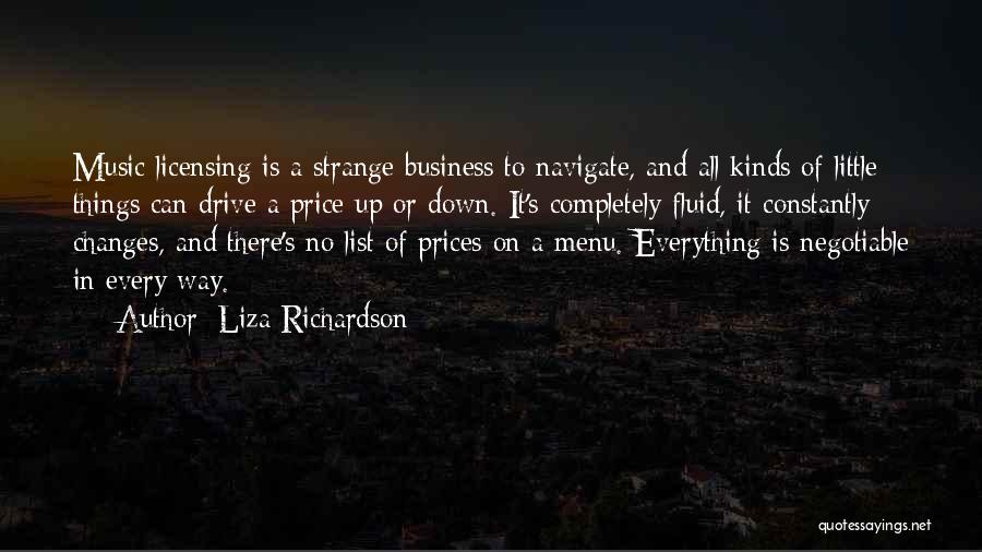 Changes In Business Quotes By Liza Richardson