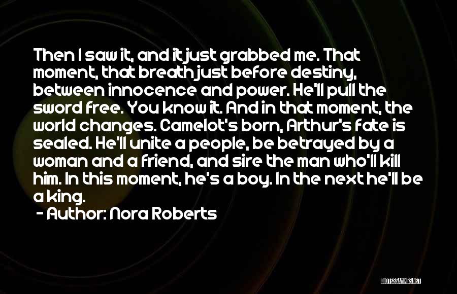 Changes In Him Quotes By Nora Roberts