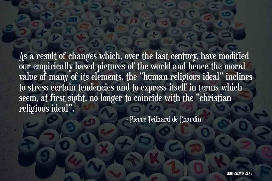 Changes In The World Quotes By Pierre Teilhard De Chardin