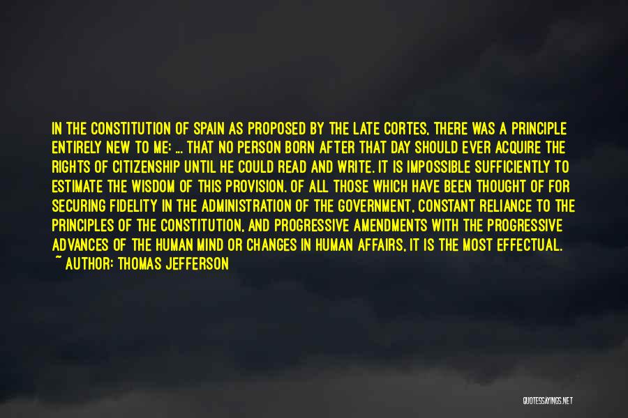 Changes Of A Person Quotes By Thomas Jefferson