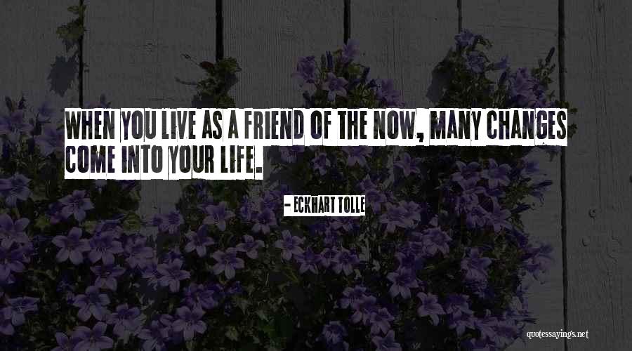 Changes When You Come Quotes By Eckhart Tolle Changes When You Come Quotes By Eckhart Tolle