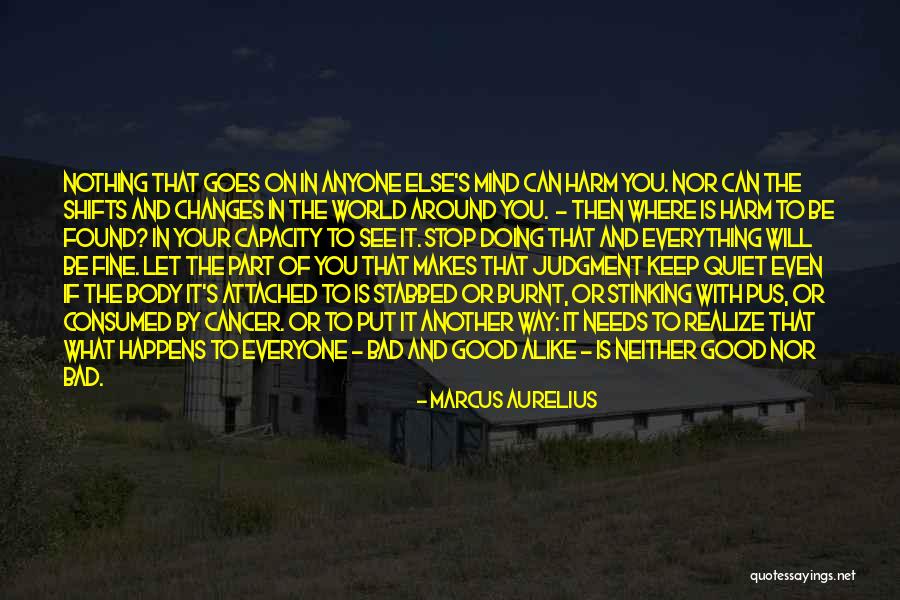 Changes When You Stop Quotes By Marcus Aurelius Changes When You Stop Quotes By Marcus Aurelius