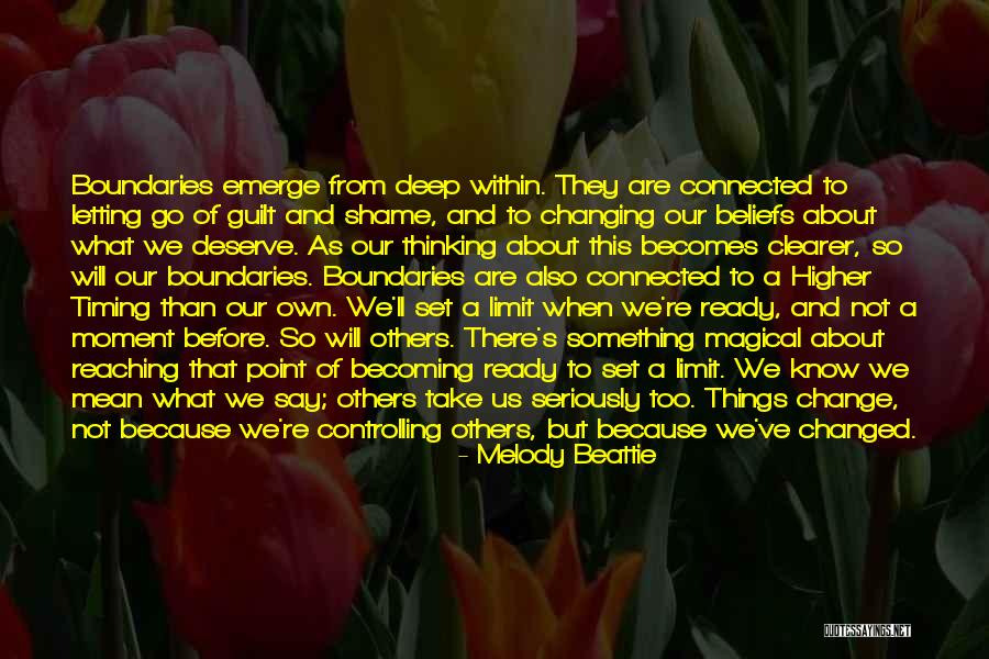 Changing Beliefs Quotes By Melody Beattie Changing Beliefs Quotes By Melody Beattie