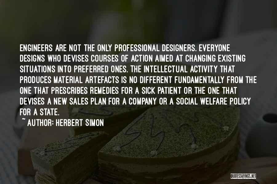 Changing Courses Quotes By Herbert Simon