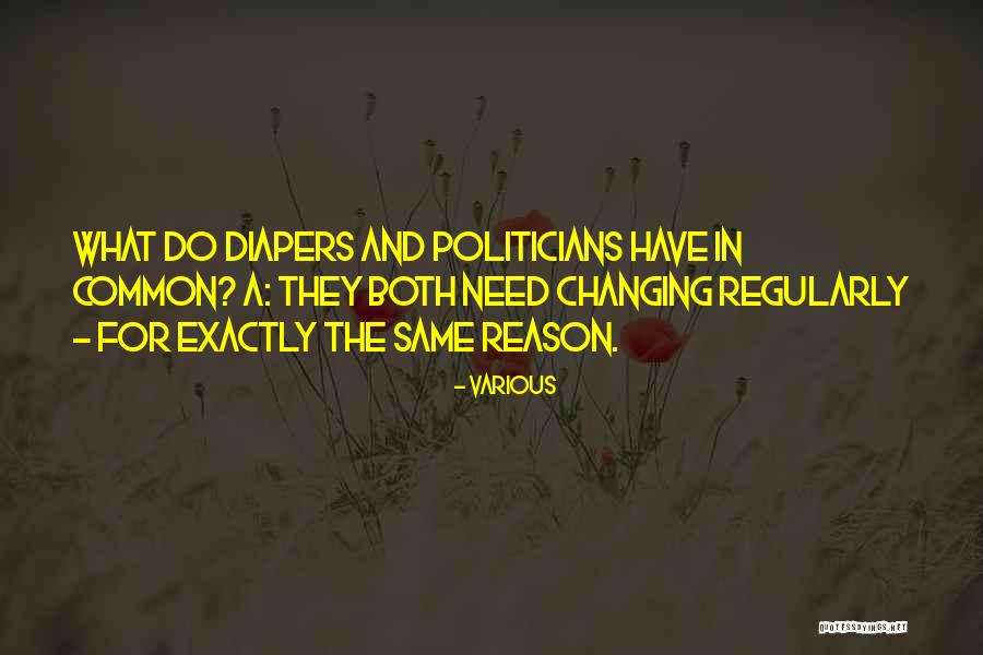 Changing Diapers Quotes By Various Changing Diapers Quotes By Various