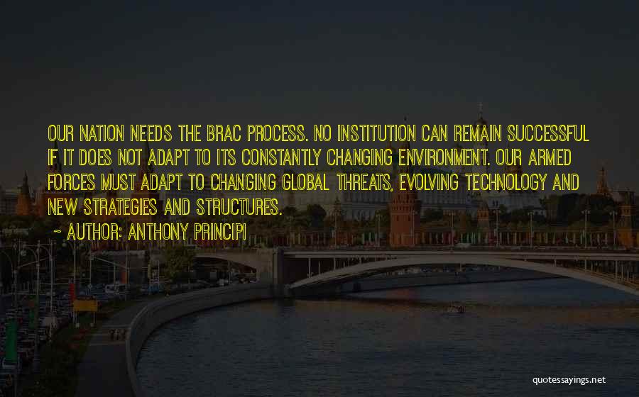 Changing Environment Quotes By Anthony Principi