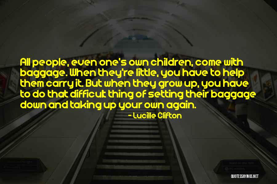Changing For The Worst Quotes By Lucille Clifton