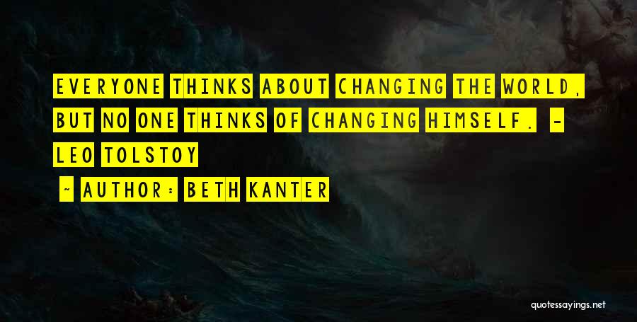 Changing Himself Quotes By Beth Kanter
