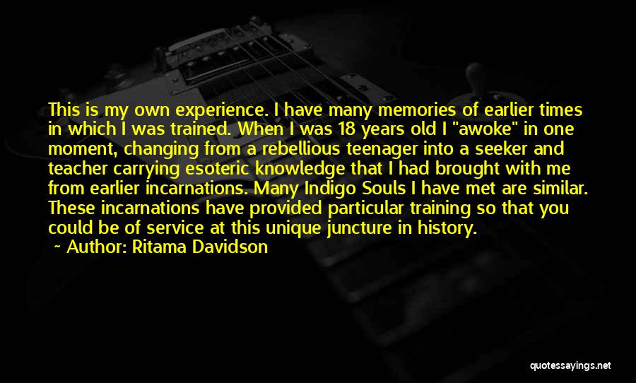 Changing History Quotes By Ritama Davidson