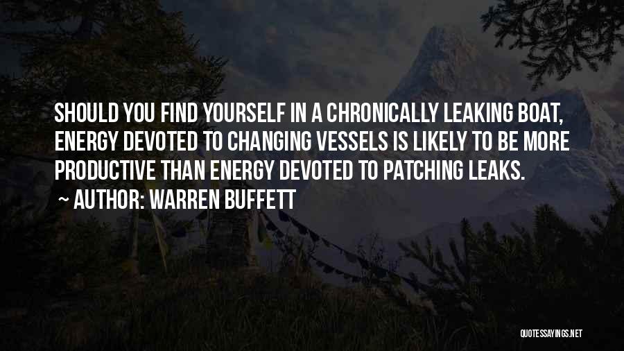 Changing In Yourself Quotes By Warren Buffett